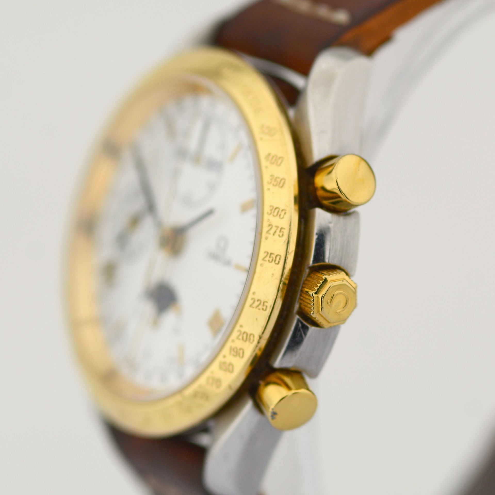 Omega / Speedmaster Triple Calendar Moonphase Chronograph - Gentlmen's Steel Wrist Watch - Image 2 of 9