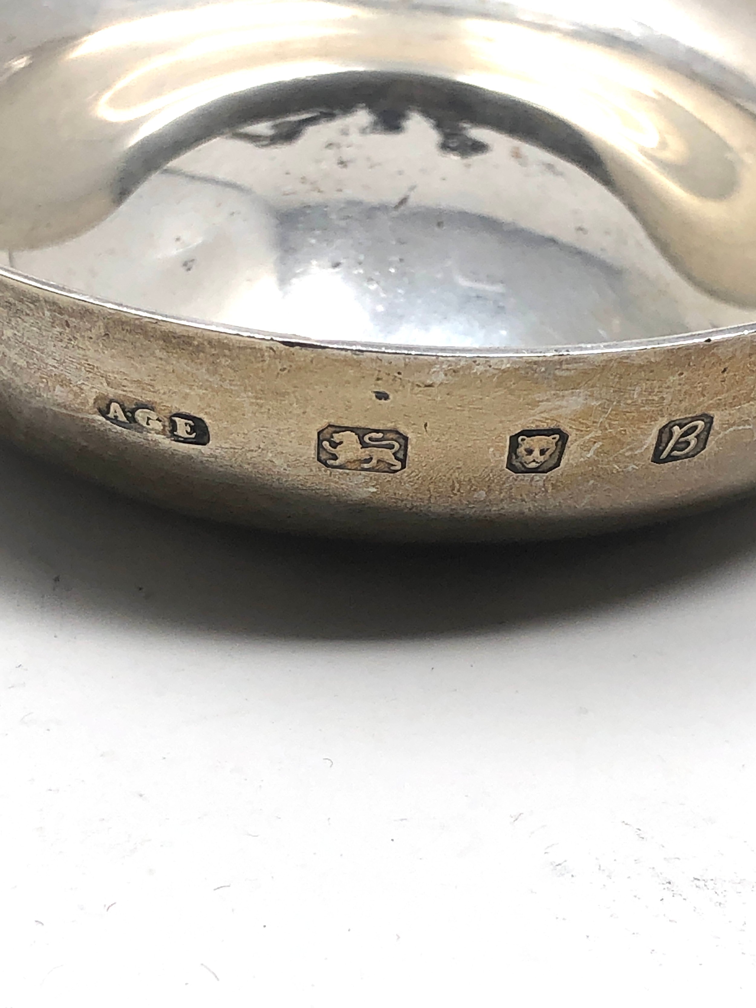 Vintage silver Porringer London silver hallmarks weight 123g - Image 3 of 4