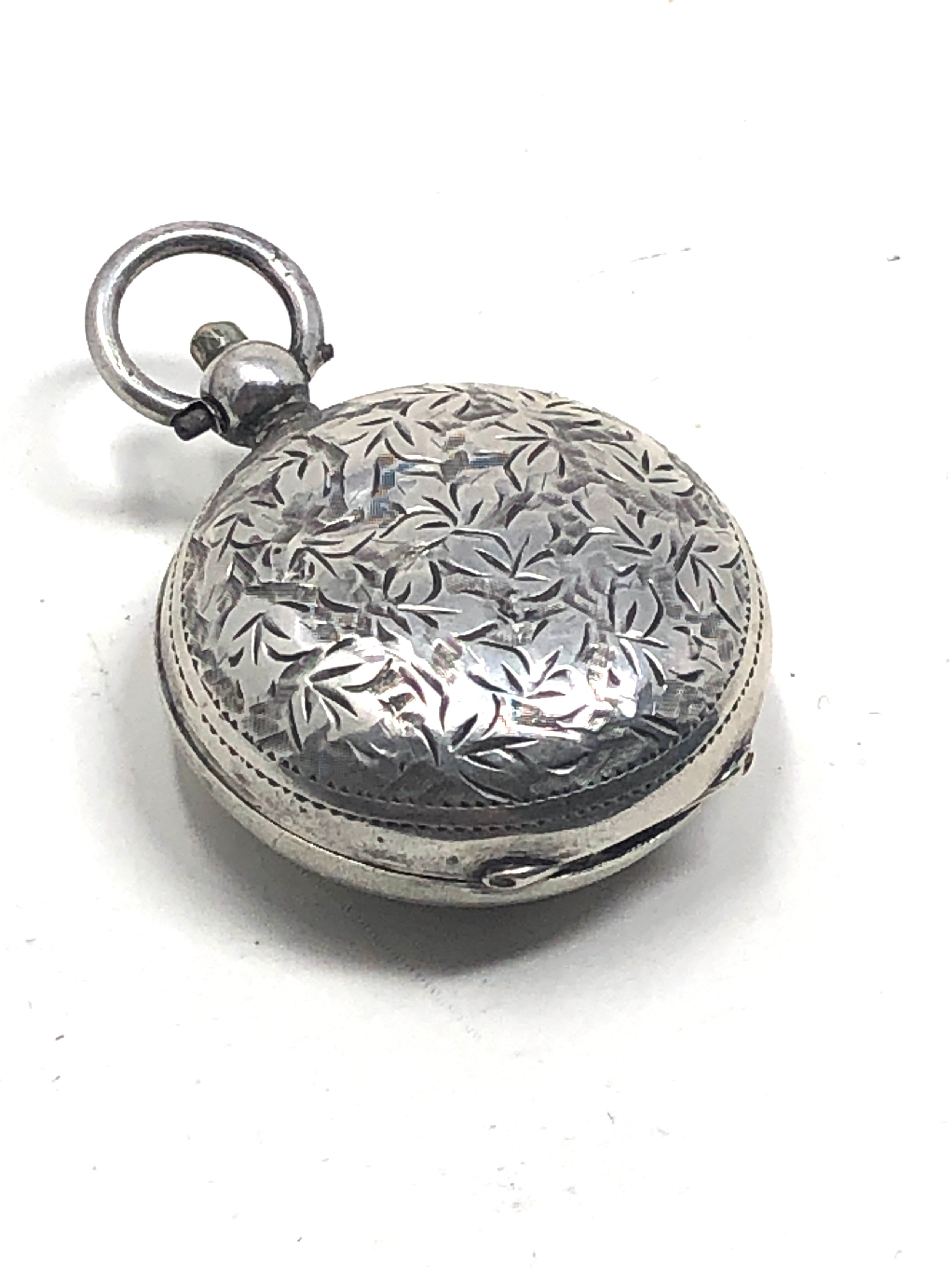 Antique silver sovereign case