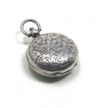 Antique silver sovereign case