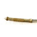 Burmese dha sword length 34.5ins