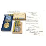 Boxed ER.11 Korea medals with award letter & ribbon named to 22795702 cfn.r.jones R.E.M.E