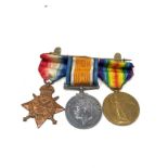 ww1 mons star trio medals to 2.lieutenant a.v.holdridge star 66833 bmbr a.v.holdridge r.f.a