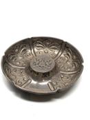 Antique crested silver bowl London silver hallmarks weight 92g