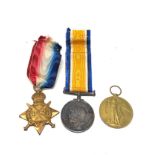 ww1 trio medals to s-16351 pte j.mc keand cameron highlanders