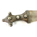 Large antique arab wahabite jambiya dagger length 21ins