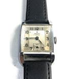 Vintage gents rolex tudor wristwatch in working order s/steel case