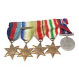 WW2 atlantic star Medal group