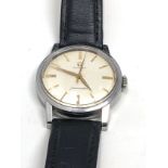 Vintage Omega seamaster wristwatch in working order but no warranty given