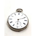 Antique open face pocket watch Jobin Geneve non working