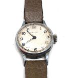 Rare Longines Air Ministry 6B / 159 ww11 issued 1943 movement Cal.12.68N large winding crown needs