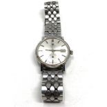 Vintage Tissot automatic seastar gents wristwatch the watch is ticking but no warranty given