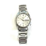 Gents Seiko 5 automatic wristwatch t6309-7150 the watch is ticking no warranty given