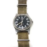 CWC Fatboy gents military issued wristwatch falklands dated 1982 the watch is not ticking no