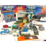 3 Micro machines, (2 in original boxes) , Super truck city, combat carrier, micro machines car