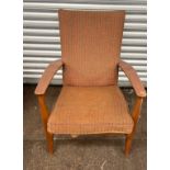 Parker Knowle fireside / lounge chair, in need of recovering