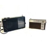 2 Vintage Bush radios, ( Sandpipes, BV5767) both untested