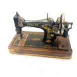 Vintage Singer sewing machine