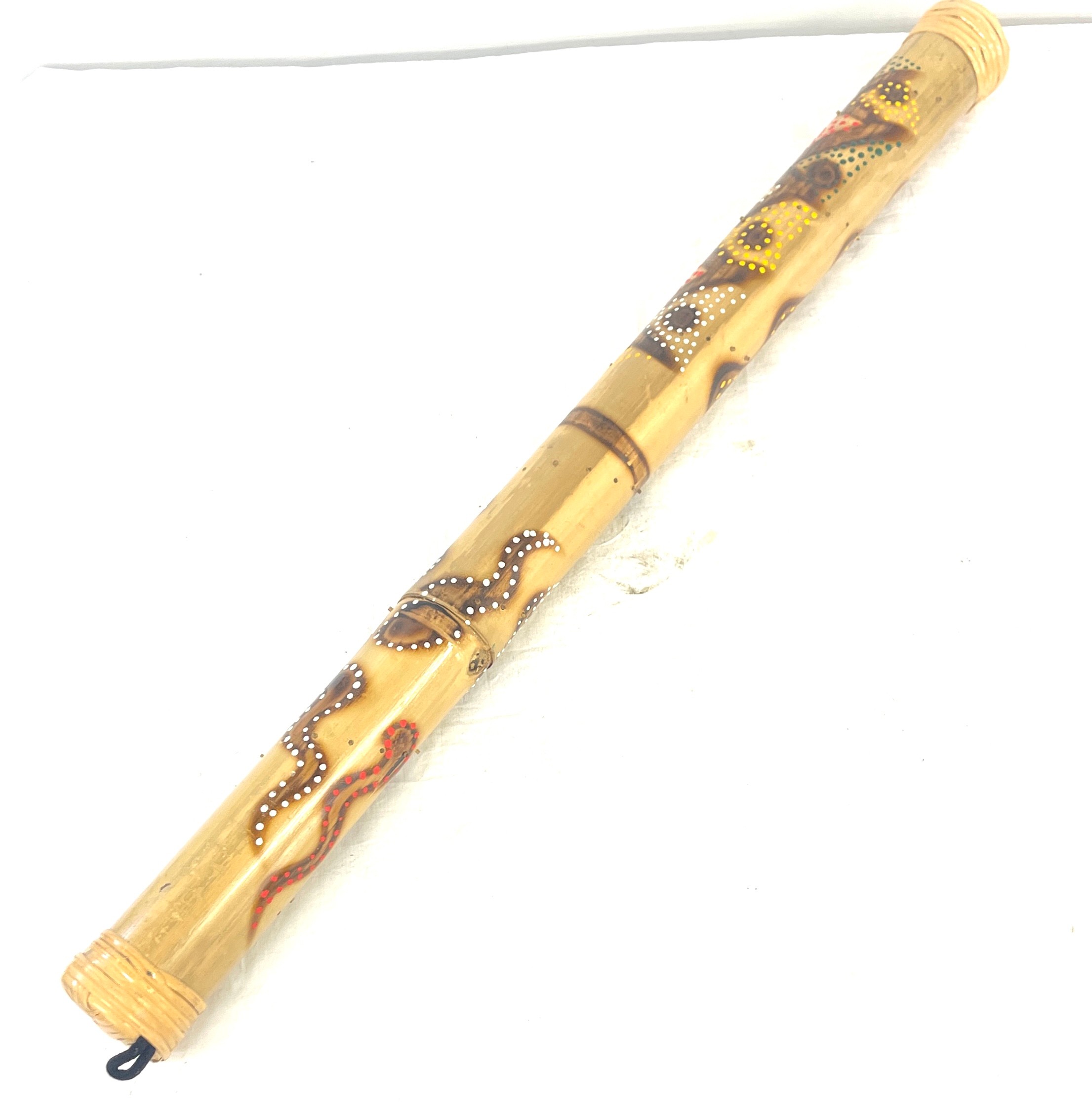 Bamboo rain stick
