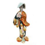 Vintage Geisha lady, approximate height 11.5 inches