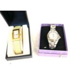 Ladies DKNY wrist watch and a gents Adidas wrist watch