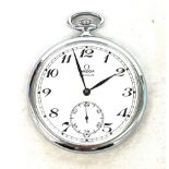 Omega Geneve pocket watch (winds up and ticks but no warranty is given