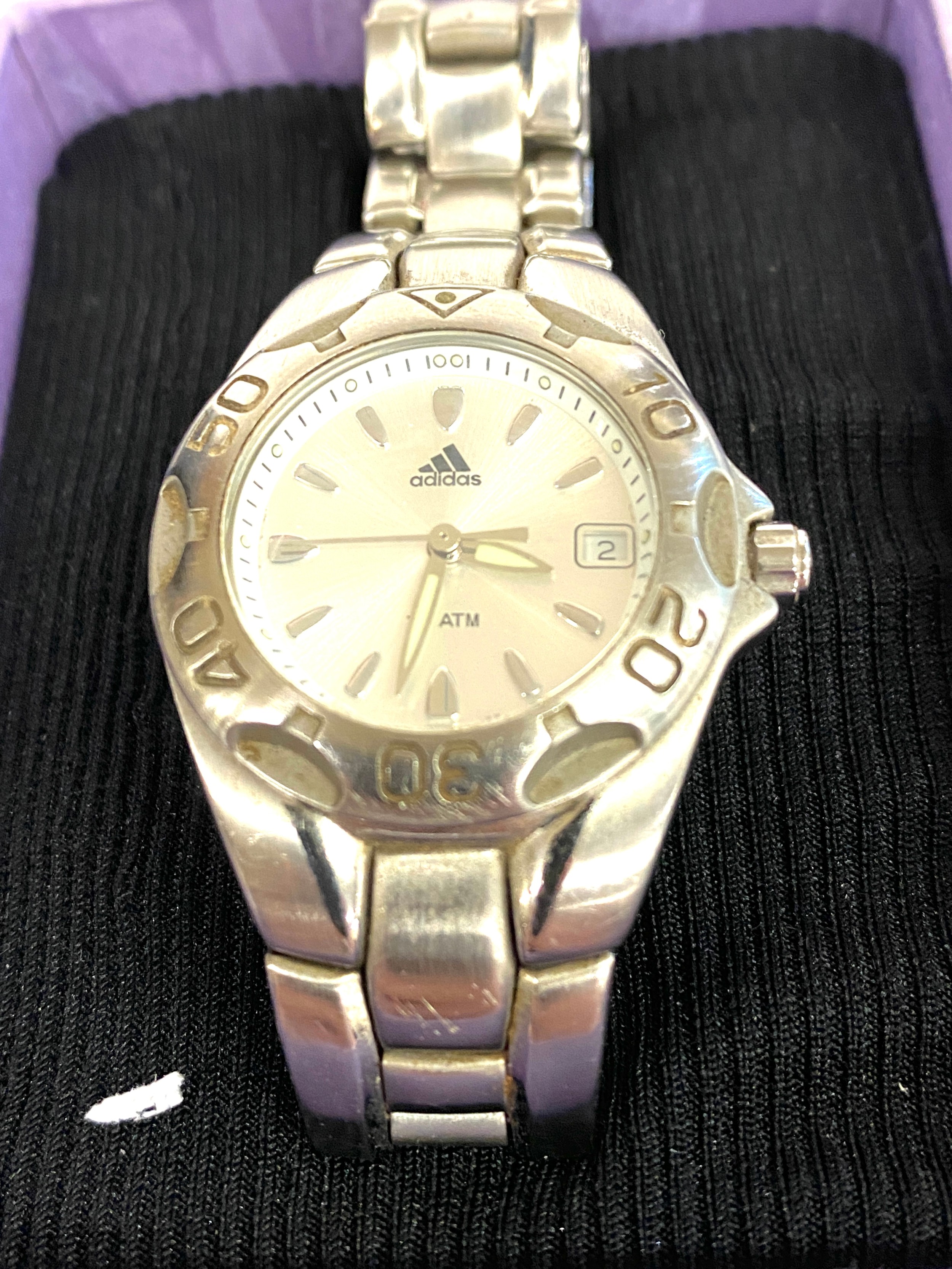 Ladies DKNY wrist watch and a gents Adidas wrist watch - Image 2 of 3