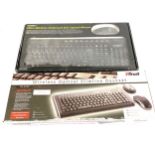 2 Boxed keypad and mouse sets