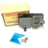 8mm Reel view projector, boxed