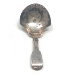 Antique Georgian silver tea caddy spoon