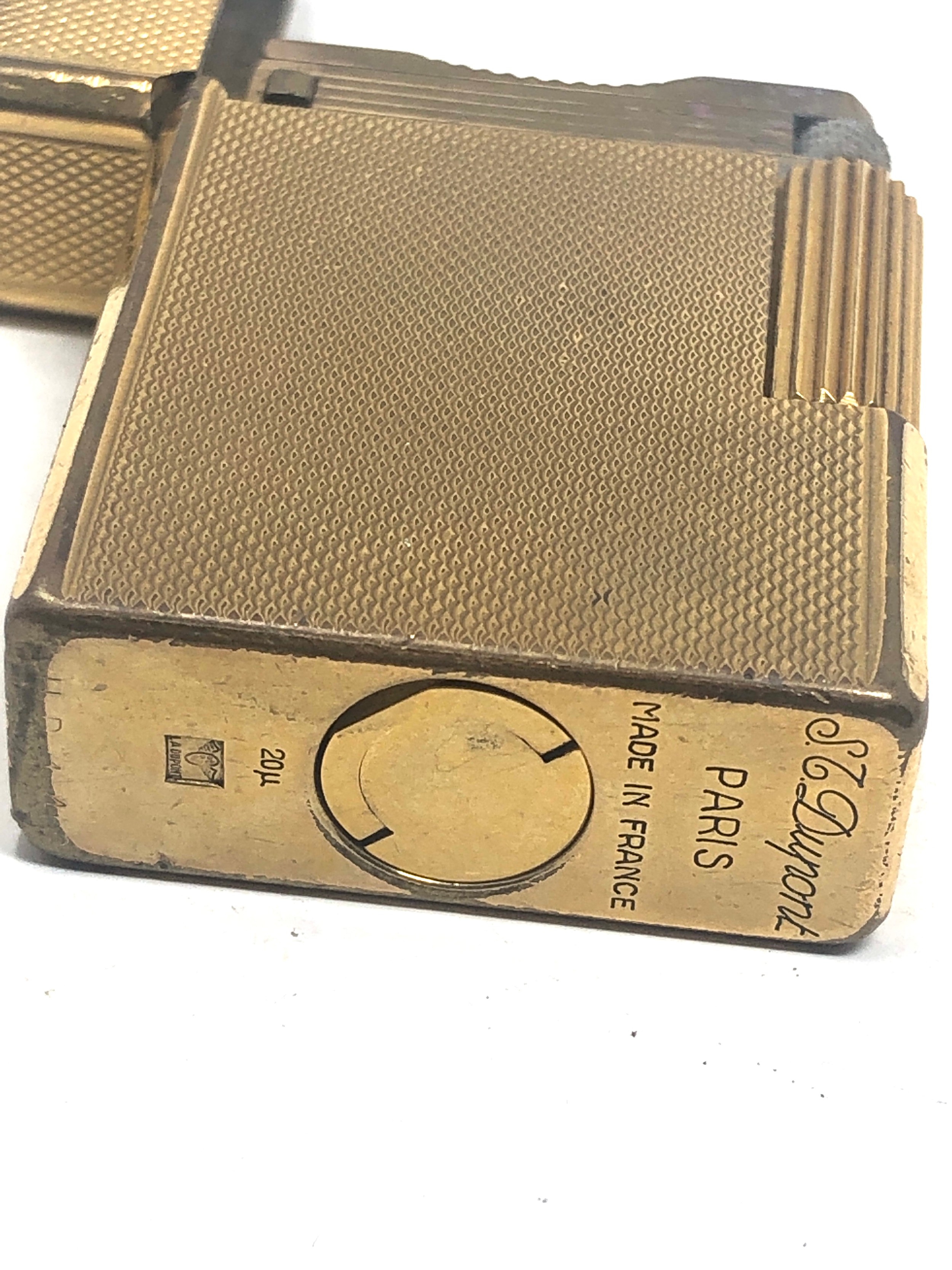Vintage dupont cigarette lighter - Image 3 of 3