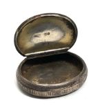 Antique silver snuff box