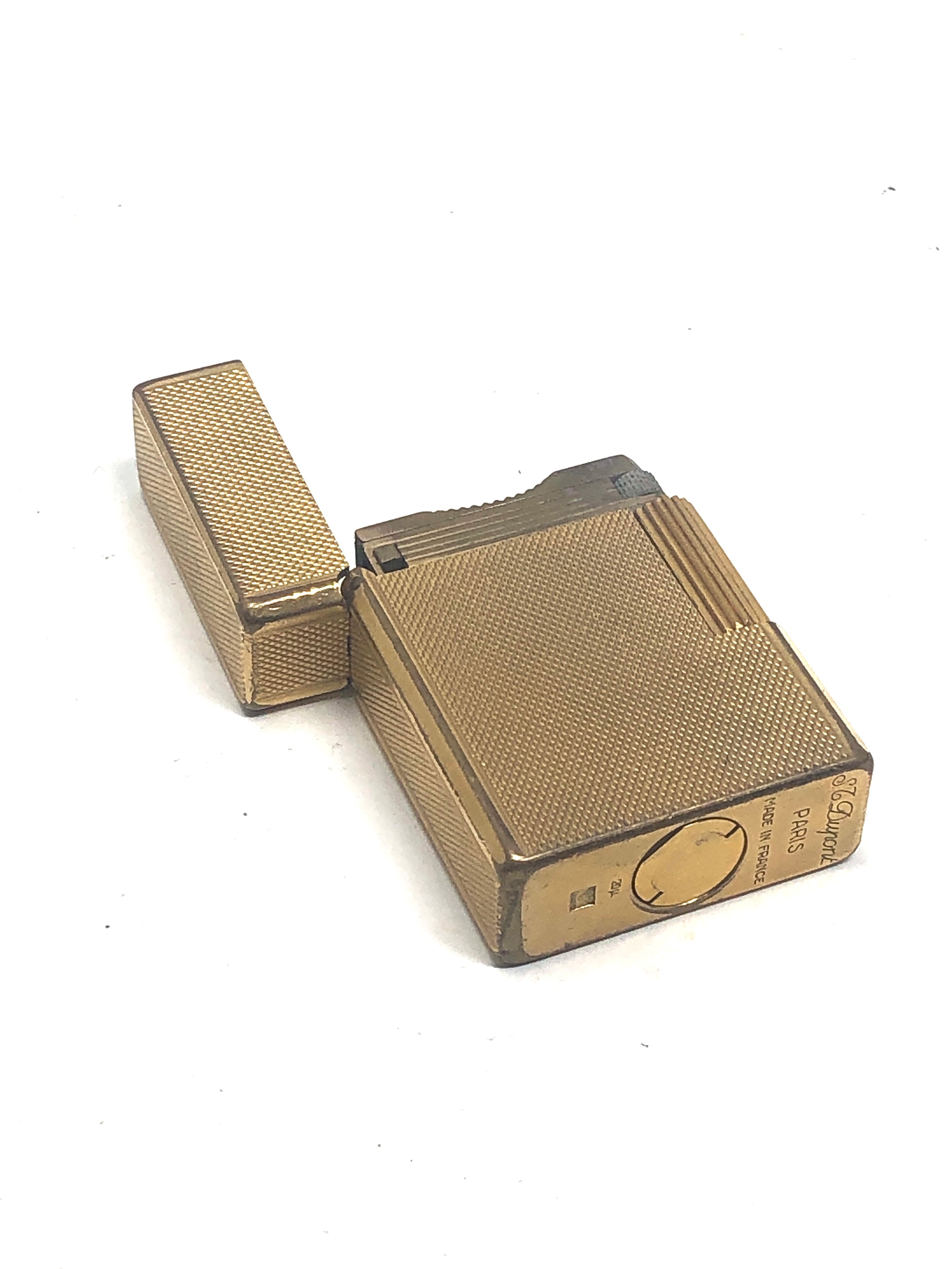 Vintage dupont cigarette lighter - Image 2 of 3