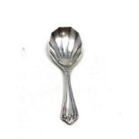 Silver tea caddy spoon