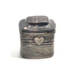 Antique Dutch silver peppermint box