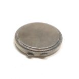 Vintage silver compact weight 101g