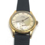 Vintage Fortis gents wristwatch the watch is ticking