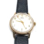 Vintage gents smiths astral presentation wristwatch working order