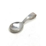 Georg Jensen denmark silver tea caddy spoon measures approx 9.5cm long