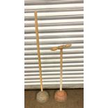2 Vintage Dolly plungers