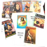 12 Vintage adult magazines