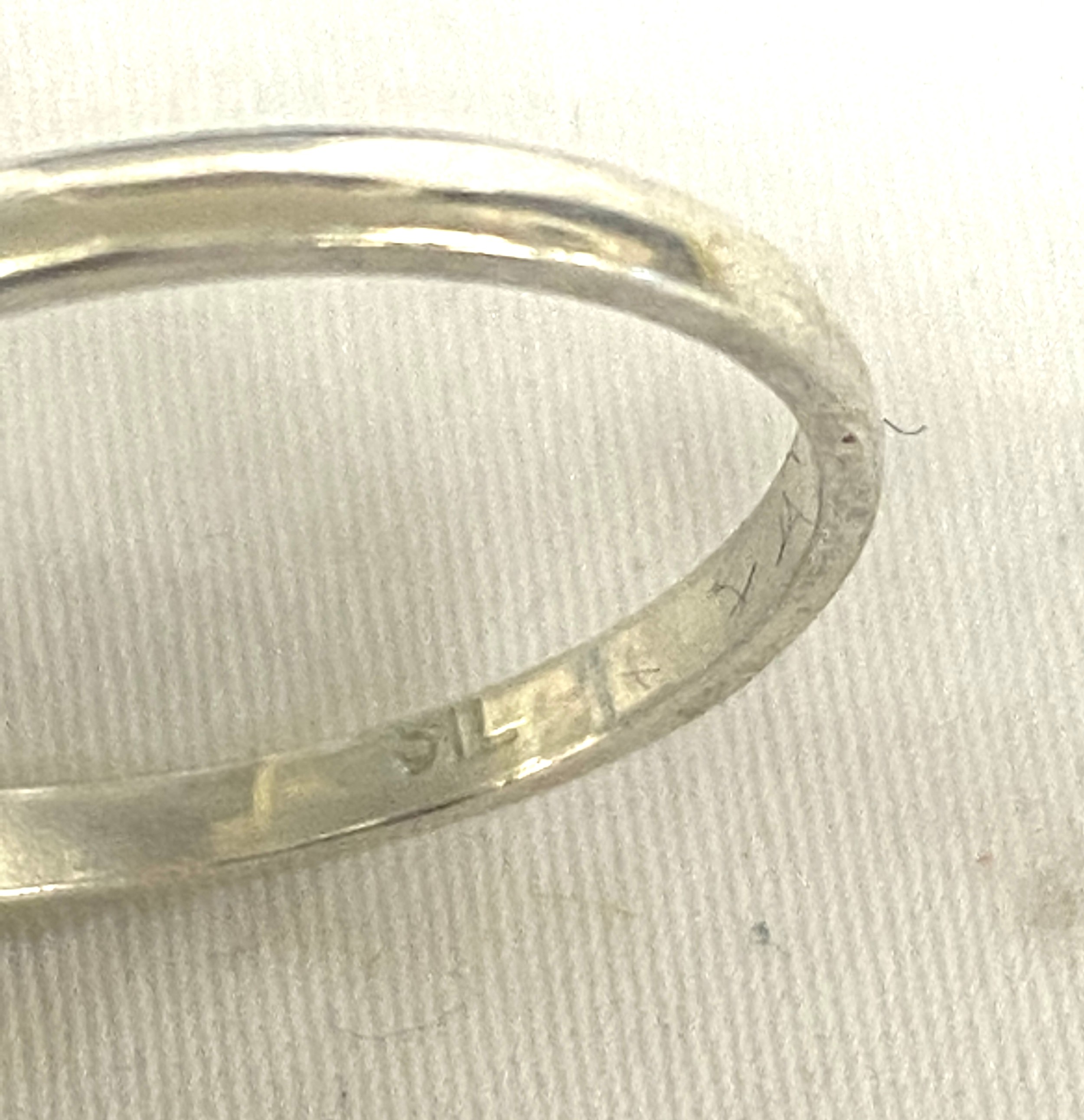 Art deco style silver ring - Image 2 of 2