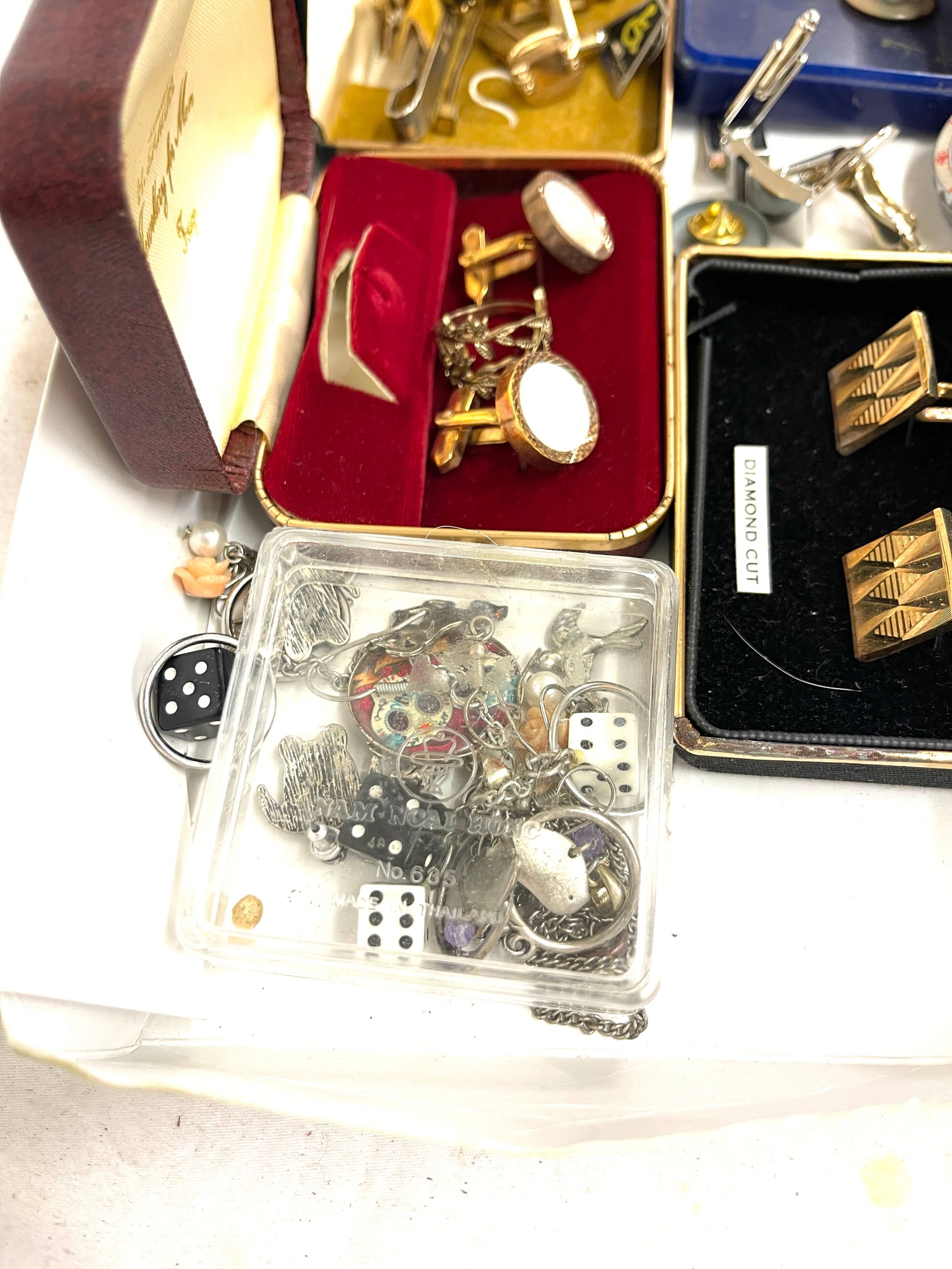 Selection of vintage and later cufflinks etc - Image 2 of 2