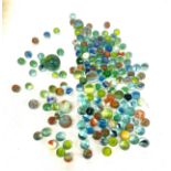 Selection of vintage marbles