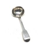 Antique Georgian silver sauce ladle measures approx 18cm long weight 64g