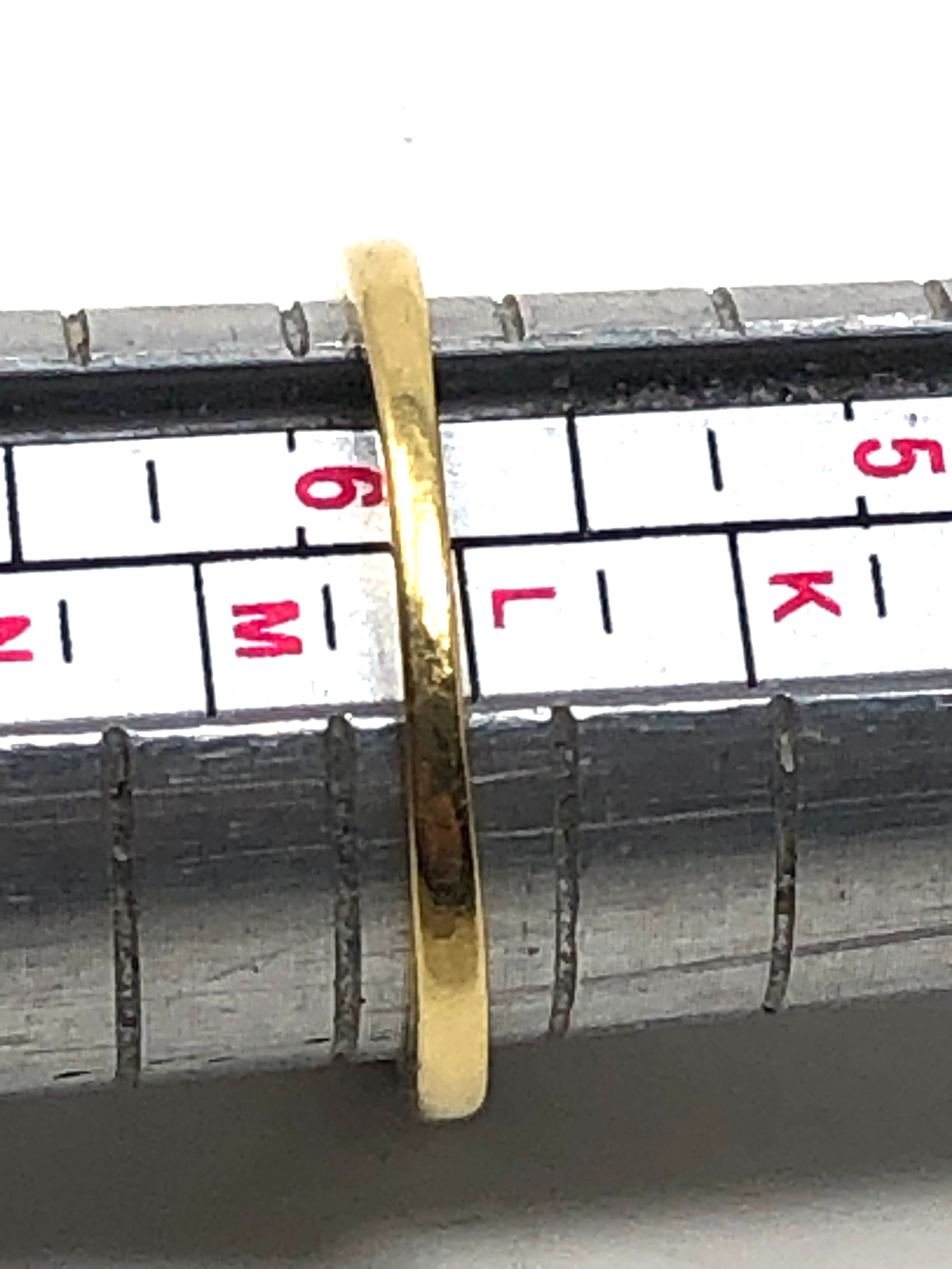 18ct gold diamond ring (2.3g) - Image 3 of 3