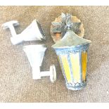Selection of outdoor light fittings