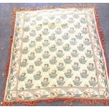 Vintage table cloth measures approx 70" tall by 64" wide