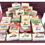 30 Boxed Lledo Days gone by diecast cars