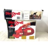 Boxed Dirt Devil Handy 150 and A Dirt Devil 192ec attachment